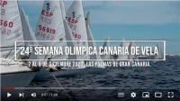 24º Semana Olímpica Canaria de vela . Viktorija Andrulyte Vencedora absoluta de esta edición 
